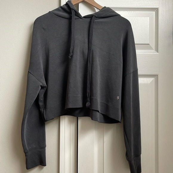 Altar'd State Tops - AS Revival cropped long sleeve hoodie